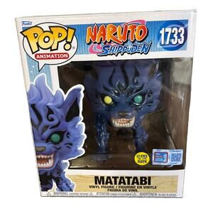 Funko Pop! Animation Naruto Matatabi GITD 6” Funko & NYCC Shared Exclusive New